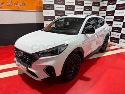 Usado Hyundai Tucson N Line 136 CV (100 kW) 2020 Blanco SUV