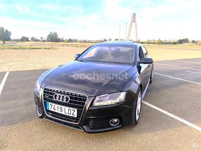 Usado Audi A5 Sportback 240 CV (176 kW) 2010 Negro Utilitario