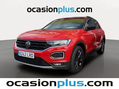 Rojo Usado 2021 VW T-Roc Sportline SUV | 20.900 € (Precio justo)