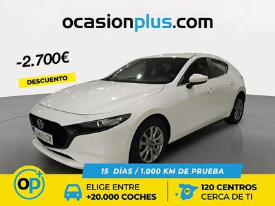 Blanco Usado 2019 Mazda 3 | 18.150 € (Precio justo)
