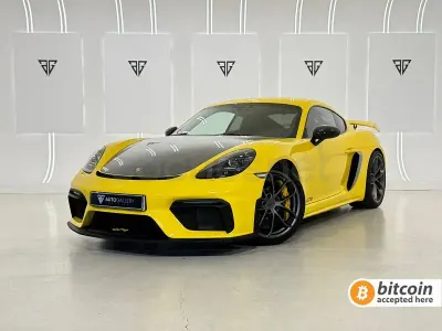 Usado Porsche 718 Cayman GT4 420 CV (308 kW) 2020 Amarillo Coupe