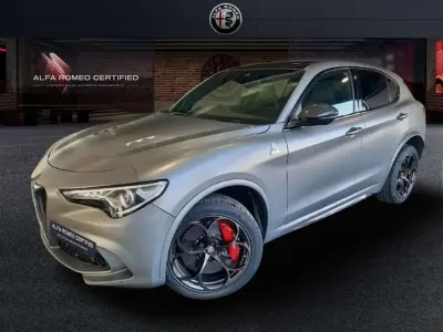 Usado Alfa Romeo Stelvio Quadrifoglio 517 CV (380 kW) 2020 Gris SUV