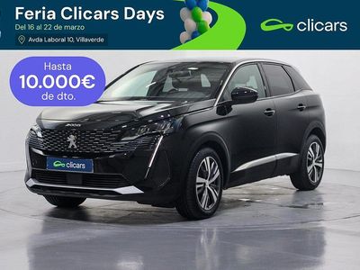 Usado Peugeot 3008 Allure 130 CV (95 kW) 2022 Negro SUV