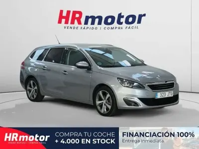 Usado Peugeot 308 Allure 120 CV (88 kW) 2016 Gris Utilitario