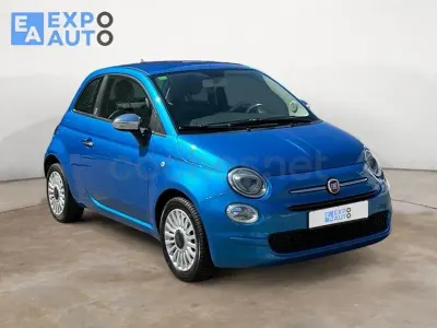 Usado Fiat 500 Mirror 69 CV (50 kW) 2017 Azul Berlina