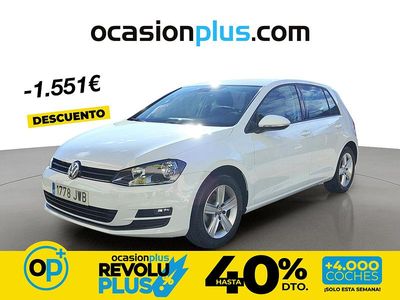 Usado VW Golf VII Advance 125 CV (91 kW) 2017 Blanco