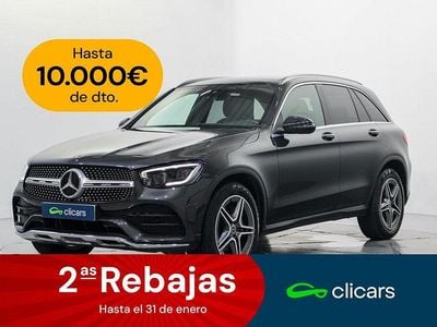 Gris Usado 2021 Mercedes GLC300 SUV | 39.990 € (Precio justo)