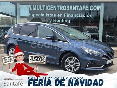 Azul Usado 2021 Ford S-MAX Titanium Monovolumen | 30.950 €