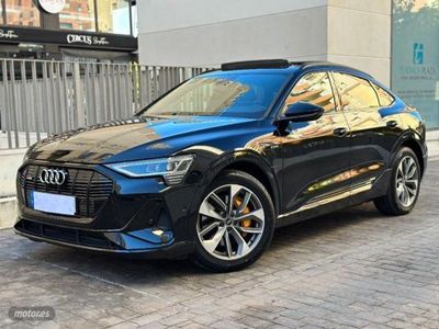 usado Audi e-tron Sportback 50 quattro Black line edition