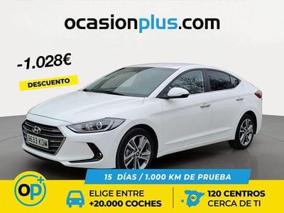 Usado Hyundai Elantra 128 CV (94 kW) 2017 Blanco Berlina