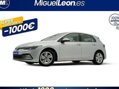 Usado VW Golf VIII Life 110 CV (80 kW) 2021 Gris Utilitario
