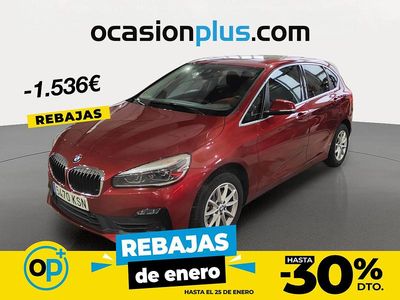 Rojo Usado 2018 BMW 218 Active Tourer Monovolumen | 16.900 €