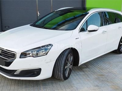 Usado Peugeot 508 SW GT-line 150 CV (110 kW) 2015 Blanco Familiar