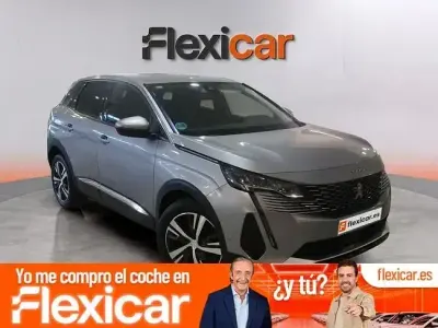 Usado Peugeot 3008 Allure 130 CV (95 kW) 2021 Gris SUV
