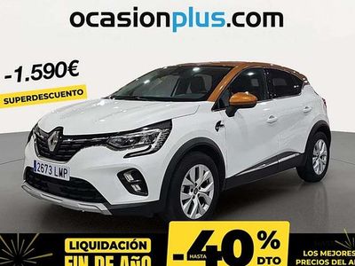 Blanco Usado 2021 Renault Captur Zen SUV | 15.900 € (Precio justo)