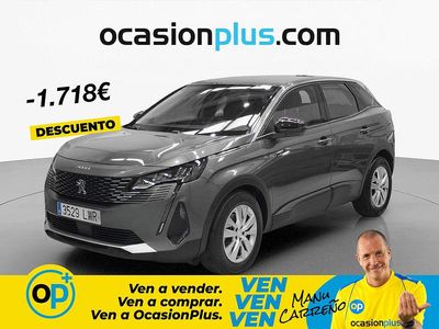 Usado Peugeot 3008 Active 130 CV (95 kW) 2022 Gris SUV