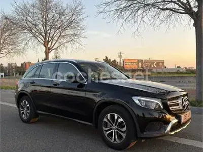 Usado Mercedes GLC250 204 CV (150 kW) 2015 Negro SUV