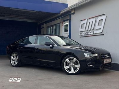 Usado Audi A5 Sportback S-Line 179 CV (131 kW) 2014 Negro Utilitario