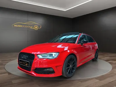Usado Audi A3 S-Line 184 CV (135 kW) 2014 Rojo Berlina