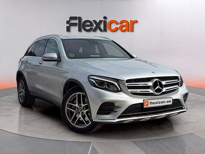 Usado Mercedes GLC220 170 CV (125 kW) 2018 Gris SUV