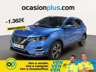 Usado Nissan Qashqai N-Connecta 140 CV (102 kW) 2019 Azul SUV