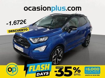 Usado Ford Ecosport ST-Line 140 CV (102 kW) 2018 Azul SUV