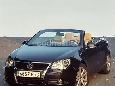 Usado VW Eos 140 CV (102 kW) 2008 Negro Descapotable