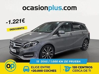 Usado Mercedes B180 109 CV (80 kW) 2016 Gris Monovolumen
