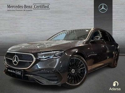 Gris Usado 2025 Mercedes E300 Familiar | 65.900 €