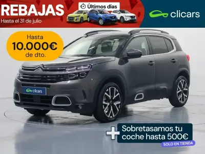 Usado Citroën C5 Aircross Shine 131 CV (96 kW) 2022 Gris SUV
