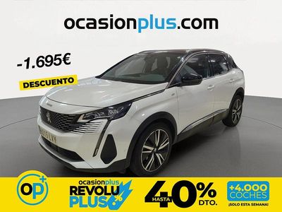 Usado Peugeot 3008 GT 130 CV (95 kW) 2022 Blanco SUV