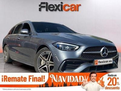 Gris Usado 2022 Mercedes C300e Familiar | 37.490 € (Precio justo)