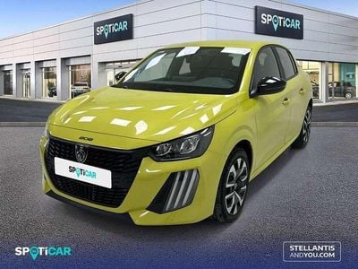 Usado Peugeot 208 Style 110 CV (80 kW) 2025 Amarillo Utilitario