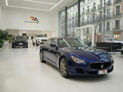 Usado Maserati Quattroporte 275 CV (202 kW) 2016 Azul Berlina
