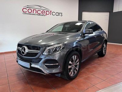 Usado Mercedes GLE350 258 CV (189 kW) 2016 Gris / plata Coupe