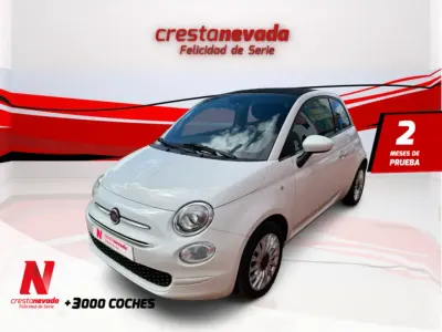 Usado Fiat 500C Lounge 69 CV (50 kW) 2020 Blanco Descapotable