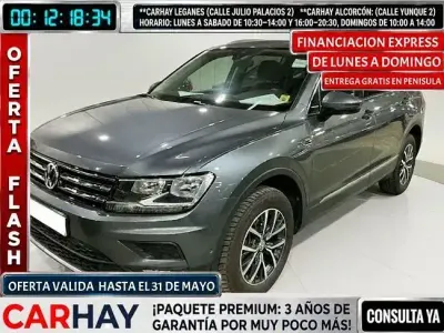 Usado VW Tiguan Comfortline 150 CV (110 kW) 2021 Gris SUV