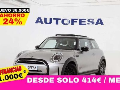 usado Mini Cooper 1.5 Auto 136cv 3P # IVA DEDUCIBLE,TECHO ELEC,NAVY,CUERO,