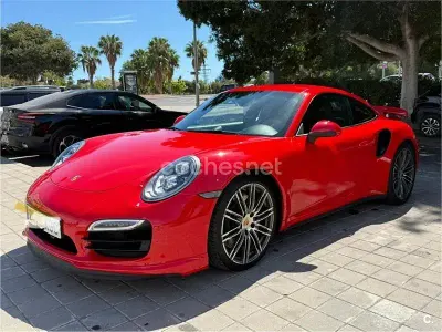 Usado Porsche 911 Turbo 500 CV (367 kW) 2014 Rojo Coupe