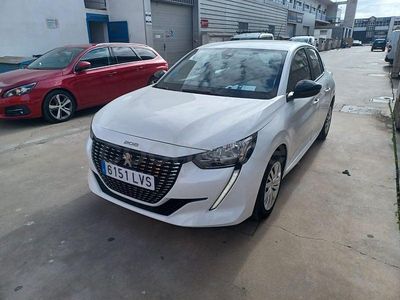 Usado Peugeot 208 Active 100 CV (73 kW) 2021 Blanco Utilitario
