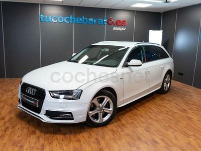 Usado Audi A4 S-Line 150 CV (110 kW) 2014 Blanco Familiar