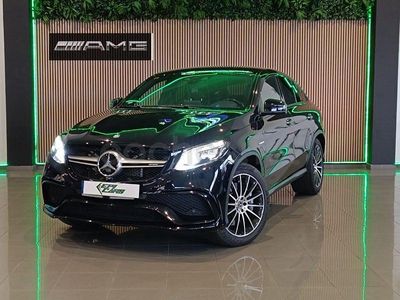 Usado Mercedes GLE63 AMG 557 CV (409 kW) 2017 Negro Coupe