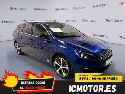 Usado Peugeot 308 GT 205 CV (150 kW) 2016 Azul Berlina