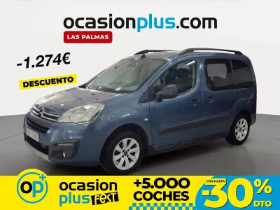 Begagnad Citroën Berlingo 100 HK (73 kW) 2017 Blå Minibuss