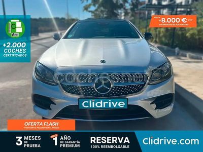 Gris / plata Usado 2018 Mercedes E220 Coupe | 34.690 € (Un poco caro)
