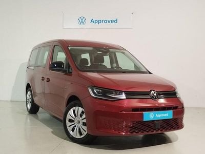 Rojo Nuevo 2025 VW Caddy Maxi Monovolumen | 41.500 € (Caro)