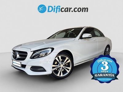 Usado Mercedes C220 170 CV (125 kW) 2015 Blanco Berlina