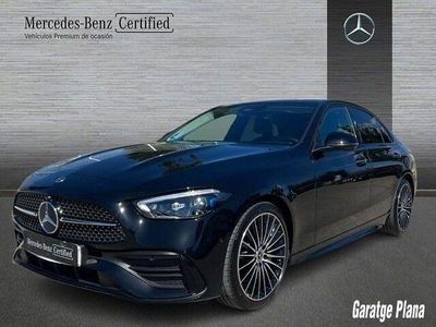 Usado Mercedes C220 200 CV (147 kW) 2024 Negro obsidiana