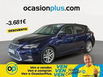 Usado Lexus CT200h Executive Line 136 CV (100 kW) 2020 Azul