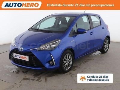 Azul Usado 2017 Toyota Yaris Hybrid Active Berlina | 13.999 € (Precio justo)